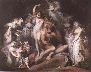 Henry Fuseli Titania and Bottom oil painting reproduction